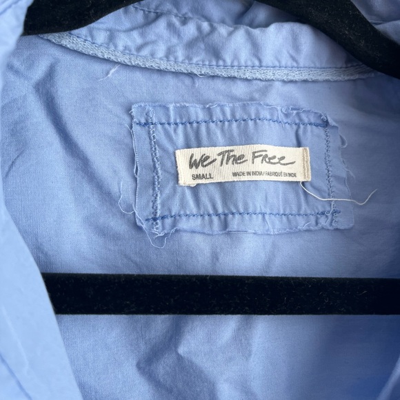 We the Free Oversized happy Hour Poplin Button Down Top - Picture 9 of 12